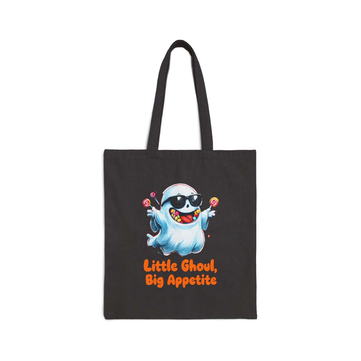 Halloween Tote Bag for Kids: Personalized Ghoul Design, Eco-Friendly Canvas