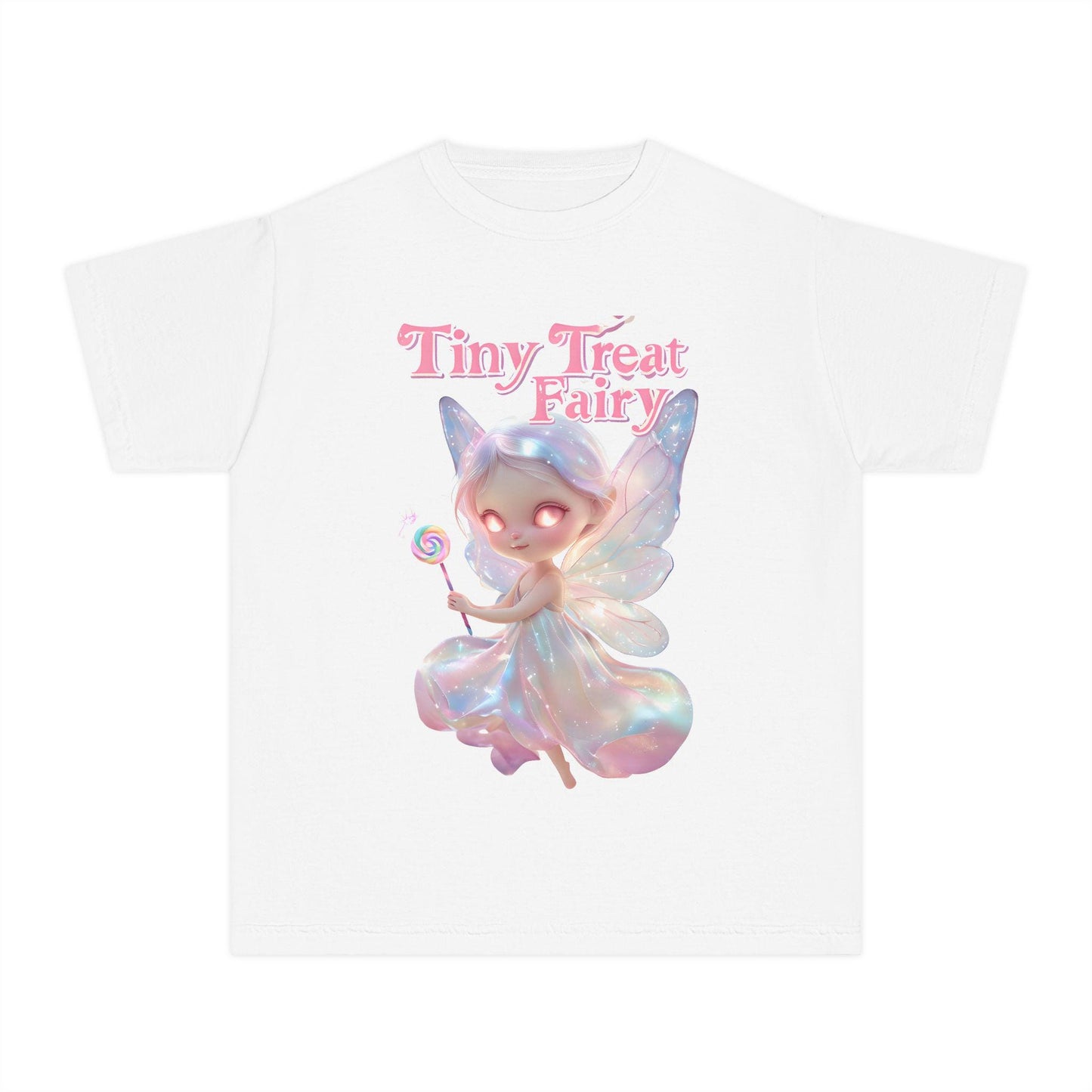 Tiny Treat Fairy Youth Tee: Magical Kids Graphic Shirt