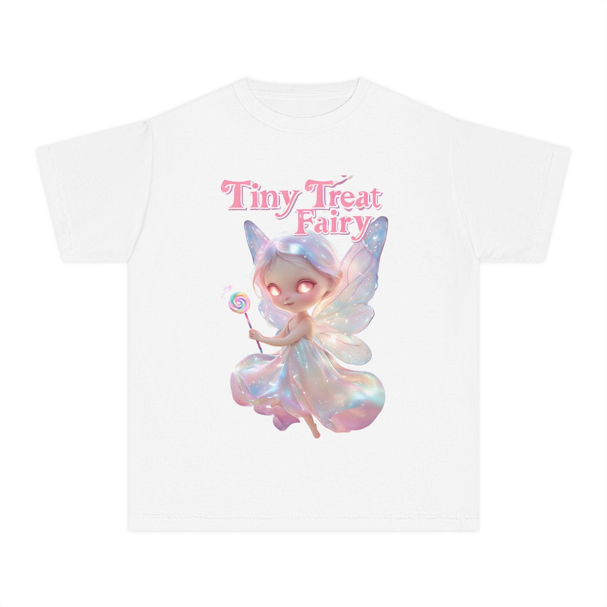 Tiny Treat Fairy Youth Tee: Magical Kids Graphic Shirt