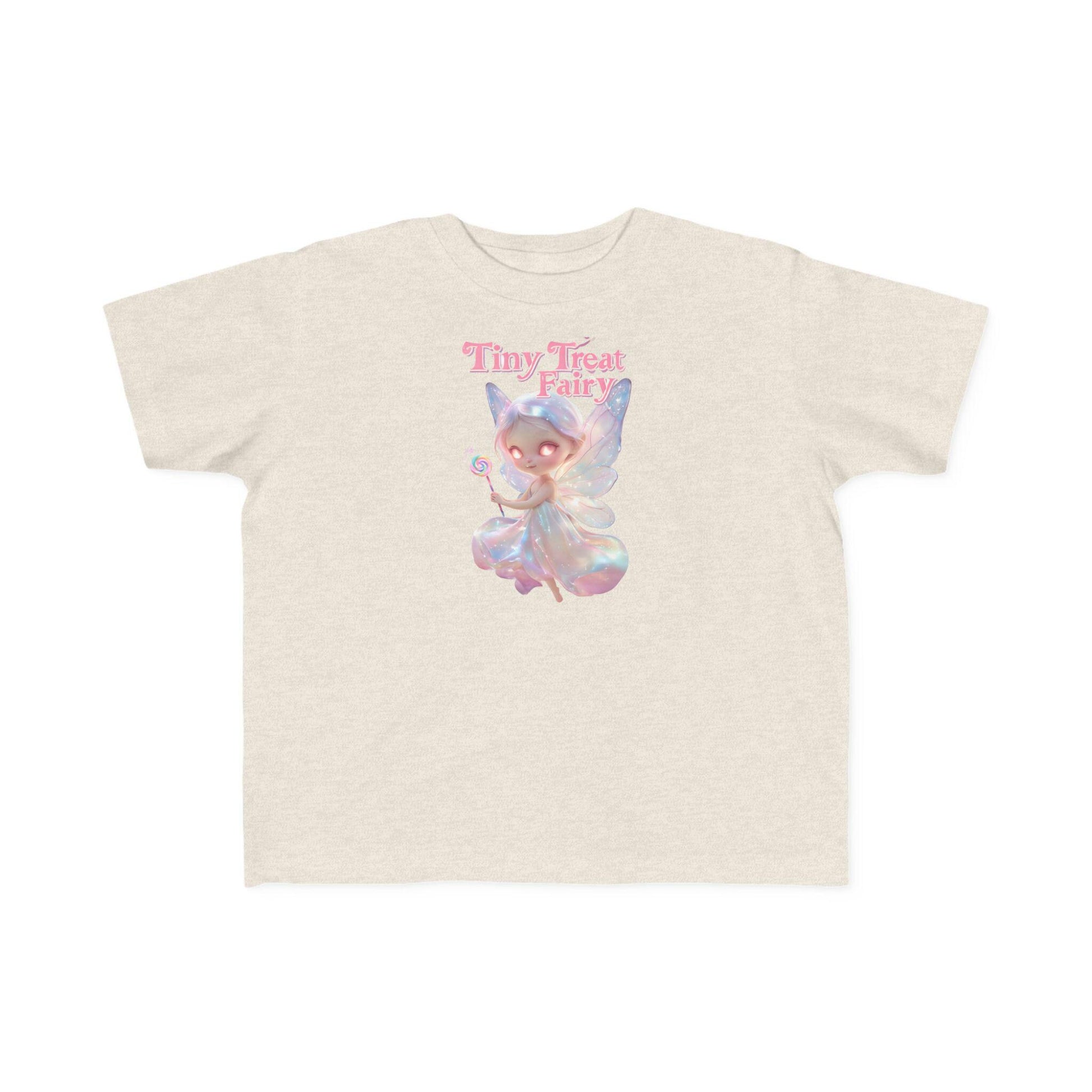 Toddler's Tiny Treat Fairy Tee, Cute Kids Shirt, Fairy T-Shirt, Birthday Gift for Girls, Children's Apparel
