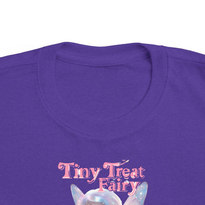 Toddler's Tiny Treat Fairy Tee, Cute Kids Shirt, Fairy T-Shirt, Birthday Gift for Girls, Children's Apparel