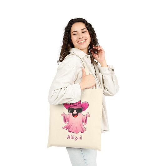 Playful Octopus Cotton Canvas Tote Bag - Everyday Shopping