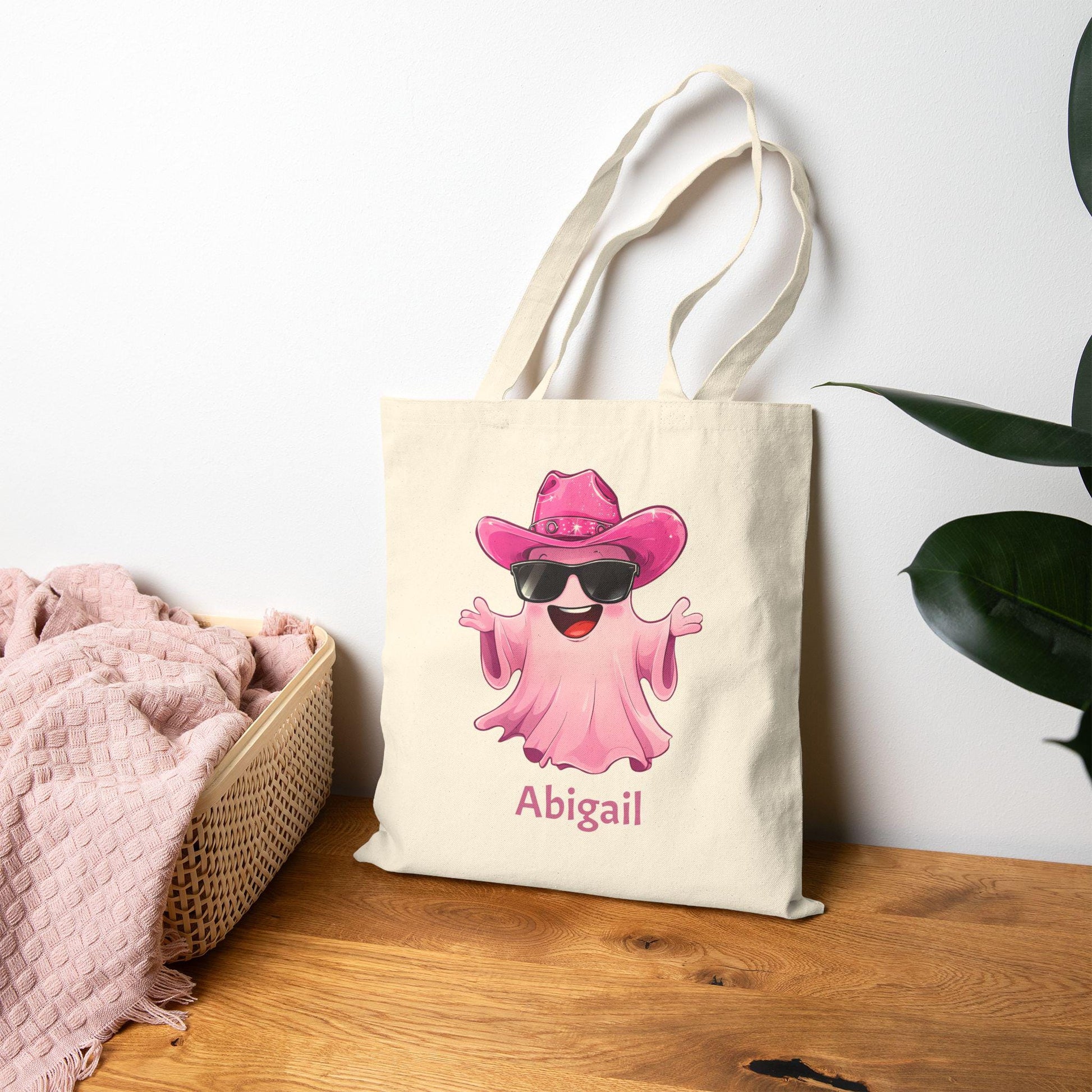 Playful Octopus Cotton Canvas Tote Bag - Everyday Shopping