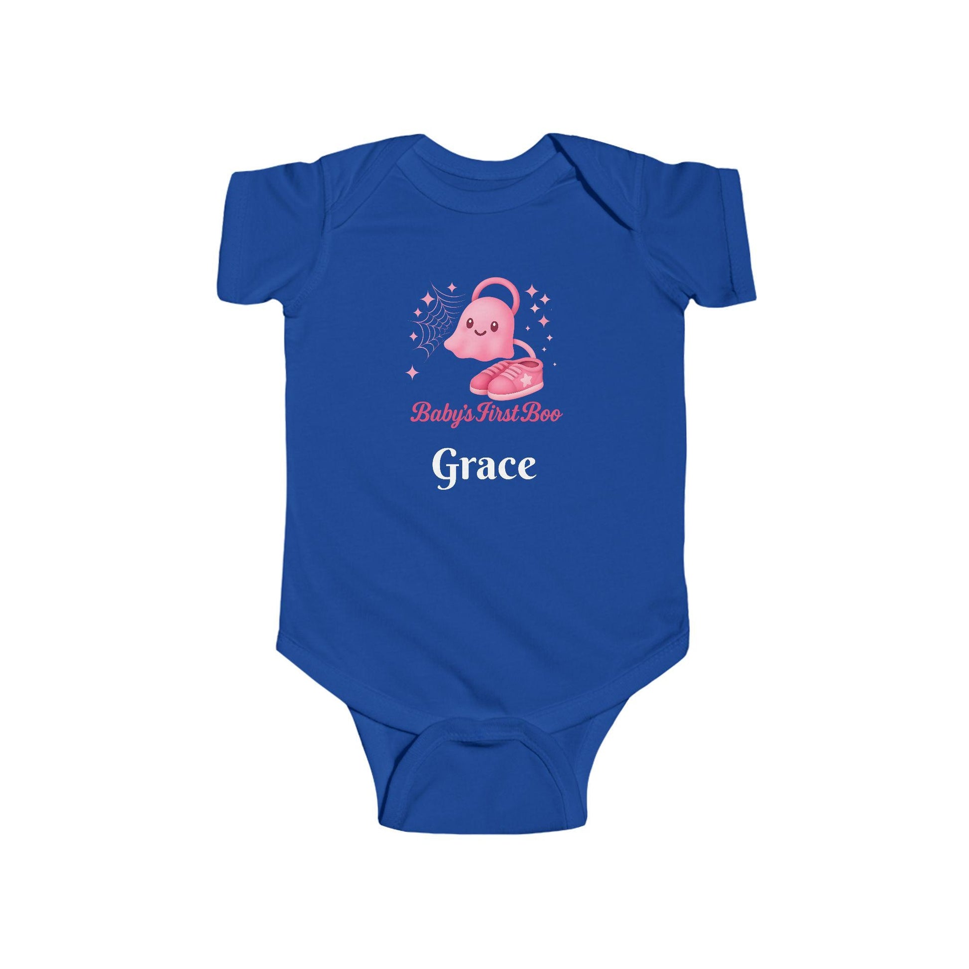 Baby's First Boo Bodysuit: Newborn Girl Halloween Outfit