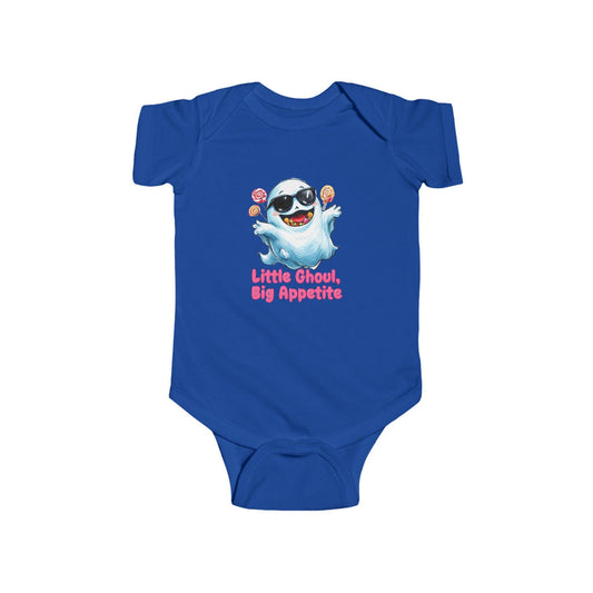 Cute Halloween Baby Bodysuit - "Little Ghoul, Big Appetites" - Infant Costume, Baby Shower Gift, Festive Outfit, Trick or Treat, Fall [...]