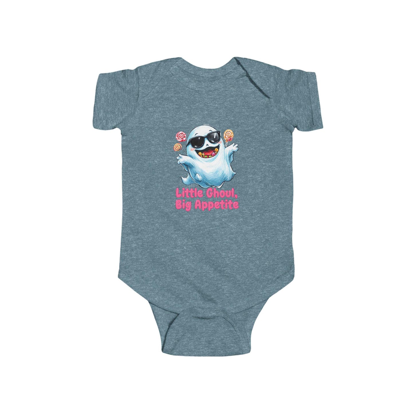 Cute Halloween Baby Bodysuit - "Little Ghoul, Big Appetites" - Infant Costume, Baby Shower Gift, Festive Outfit, Trick or Treat, Fall [...]
