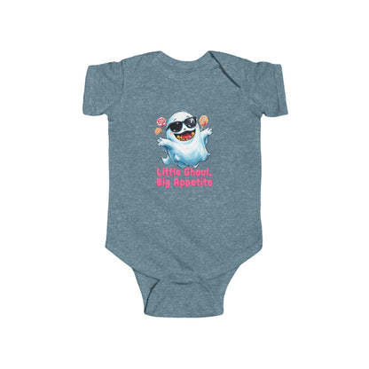 Cute Halloween Baby Bodysuit - "Little Ghoul, Big Appetites" - Infant Costume, Baby Shower Gift, Festive Outfit, Trick or Treat, Fall [...]