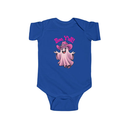 Boo Y'all Ghost Infant Bodysuit, Halloween Baby Outfit, Cute Baby Costume, Trick or Treat Onesie, Ghost Baby Clothes