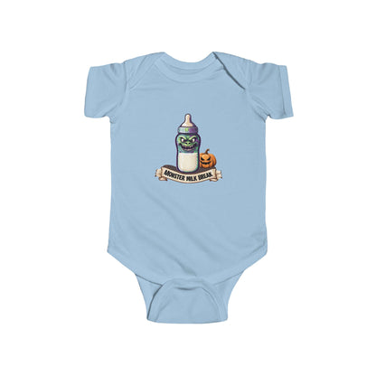 Funny Halloween Infant Bodysuit: Monster Milk Break Outfit