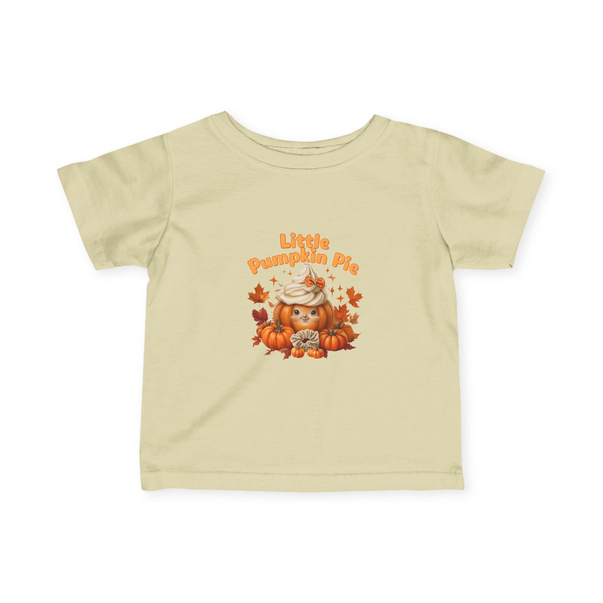 Adorable Infant Tee for Fall Celebrations Cute Baby T-Shirt, Halloween Outfit, Little Pumpkin Pie Shirt, Seasonal Clothes