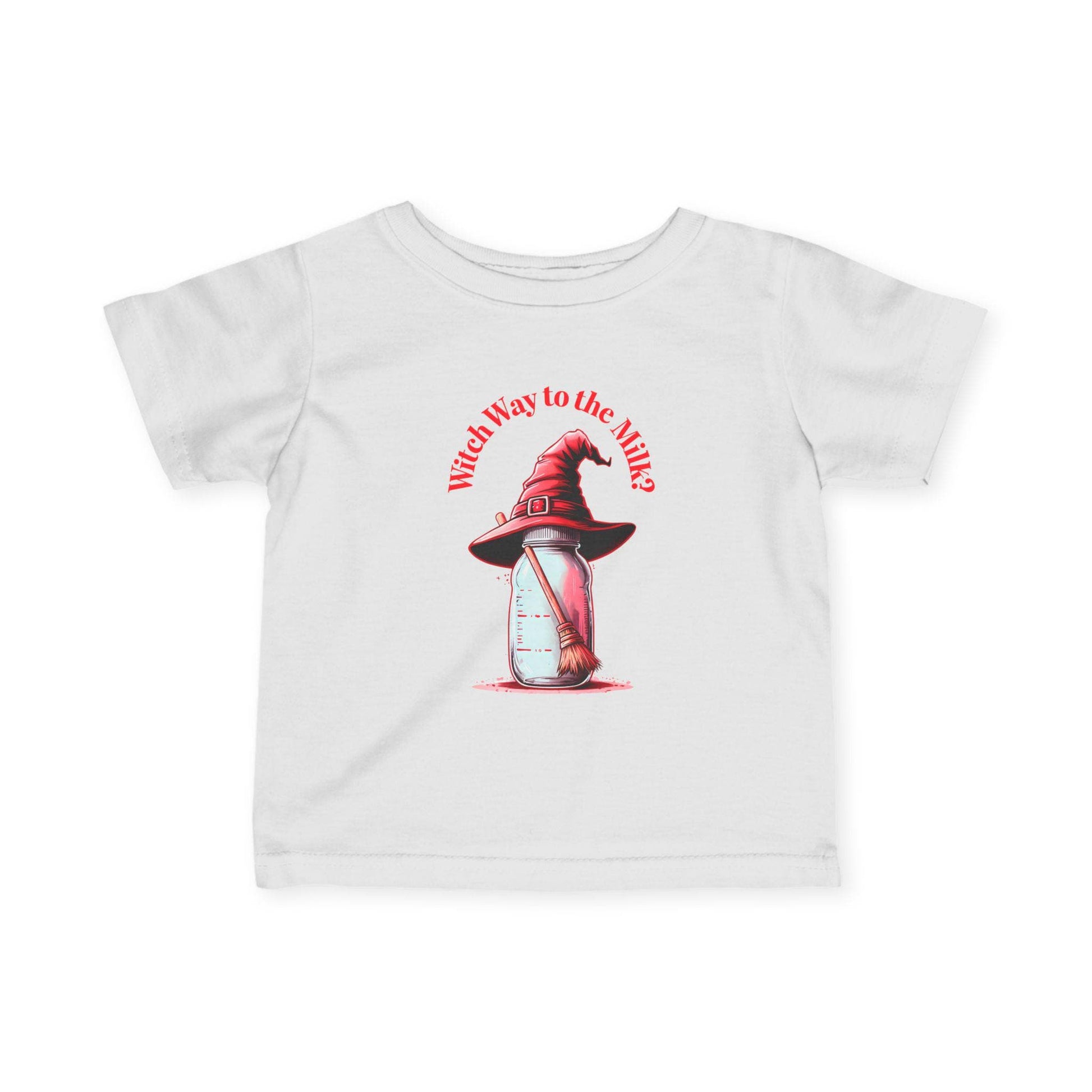 Witch's Hat Baby Tee: Spooky Halloween Infant Shirt