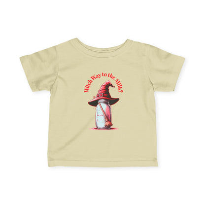 Witch's Hat Baby Tee: Spooky Halloween Infant Shirt