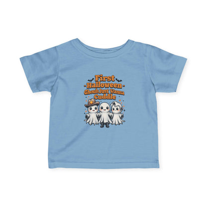 First Halloween Infant Tee, Baby Halloween Shirt, Cute Ghost Tee, Toddler Costume Shirt, Spooky Baby Outfit