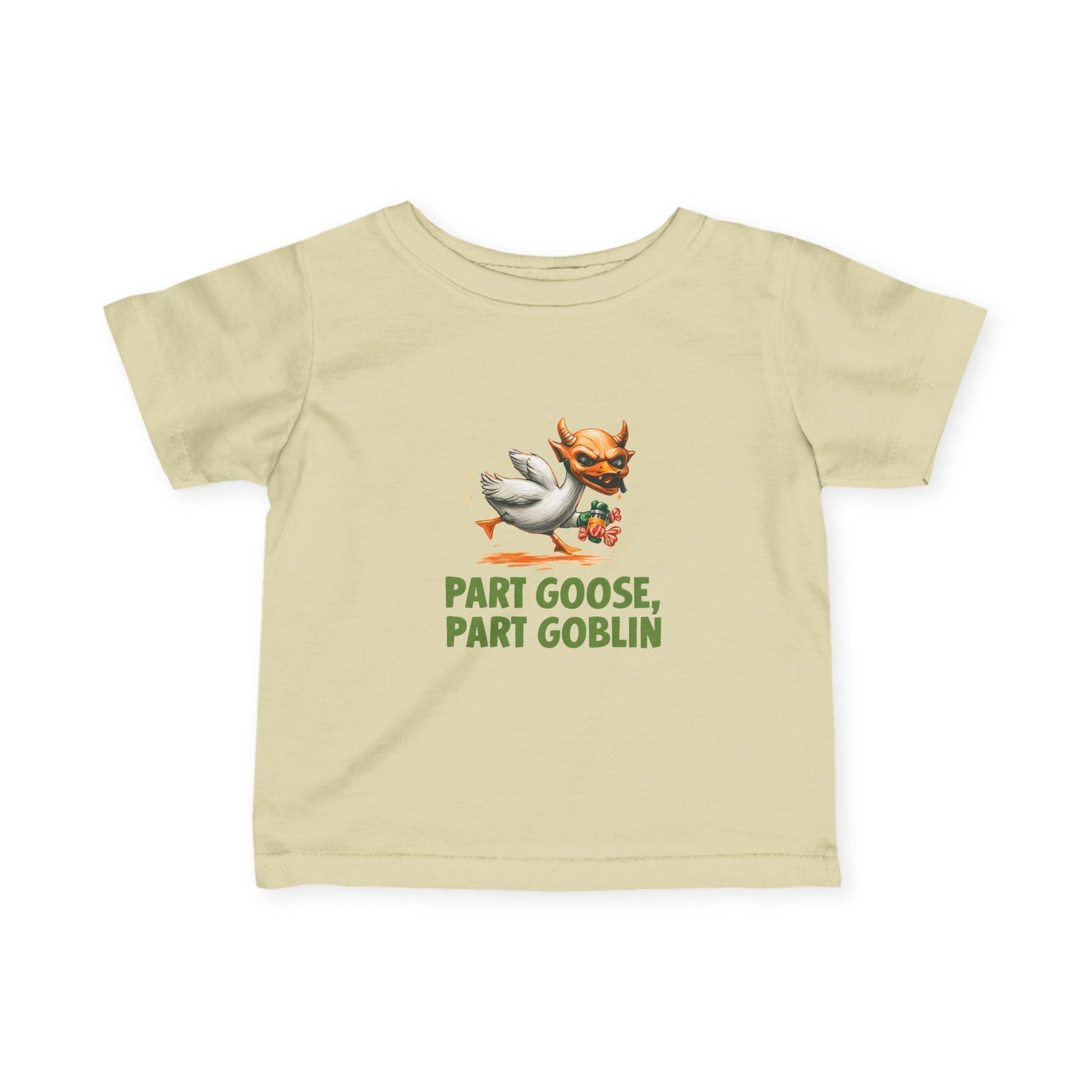 Whimsical Infant Tee - "Part Goose, Part Goblin" | Cute Baby Shirt, Gift for New Parents, Toddler Humor Tee, Playful Kids Apparel, [...]