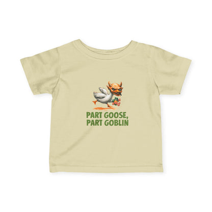 Whimsical Infant Tee - "Part Goose, Part Goblin" | Cute Baby Shirt, Gift for New Parents, Toddler Humor Tee, Playful Kids Apparel, [...]