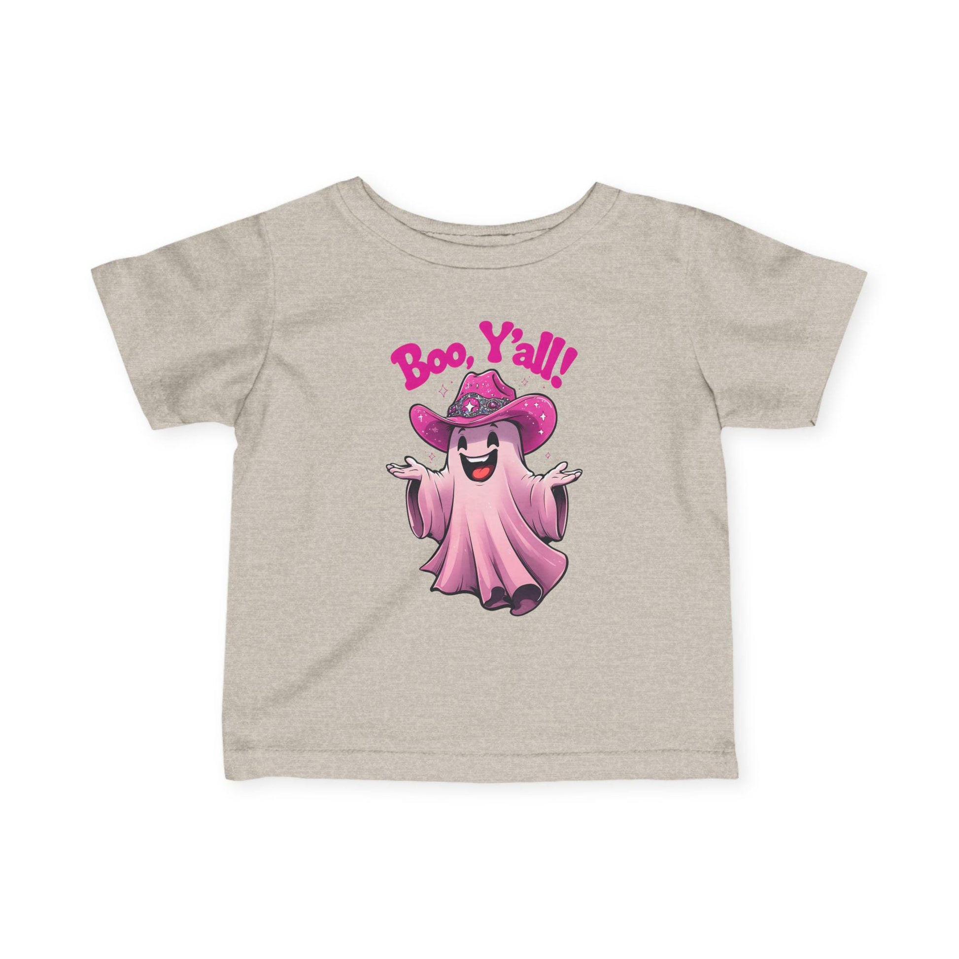 Boo Y'all Infant Tee, Cute Halloween Shirt, Toddler Ghost Top, Baby Ghoul Outfit, Kids Halloween Apparel, Spooky Birthday Gift