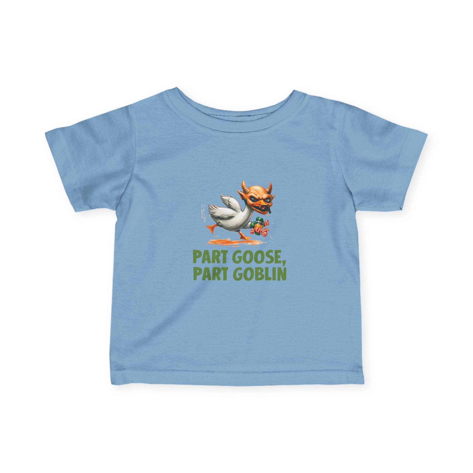 Whimsical Infant Tee - "Part Goose, Part Goblin" | Cute Baby Shirt, Gift for New Parents, Toddler Humor Tee, Playful Kids Apparel, [...]