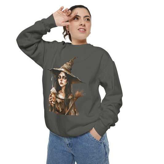 Witchy Potion Sweatshirt: Cozy Halloween Fall Fashion