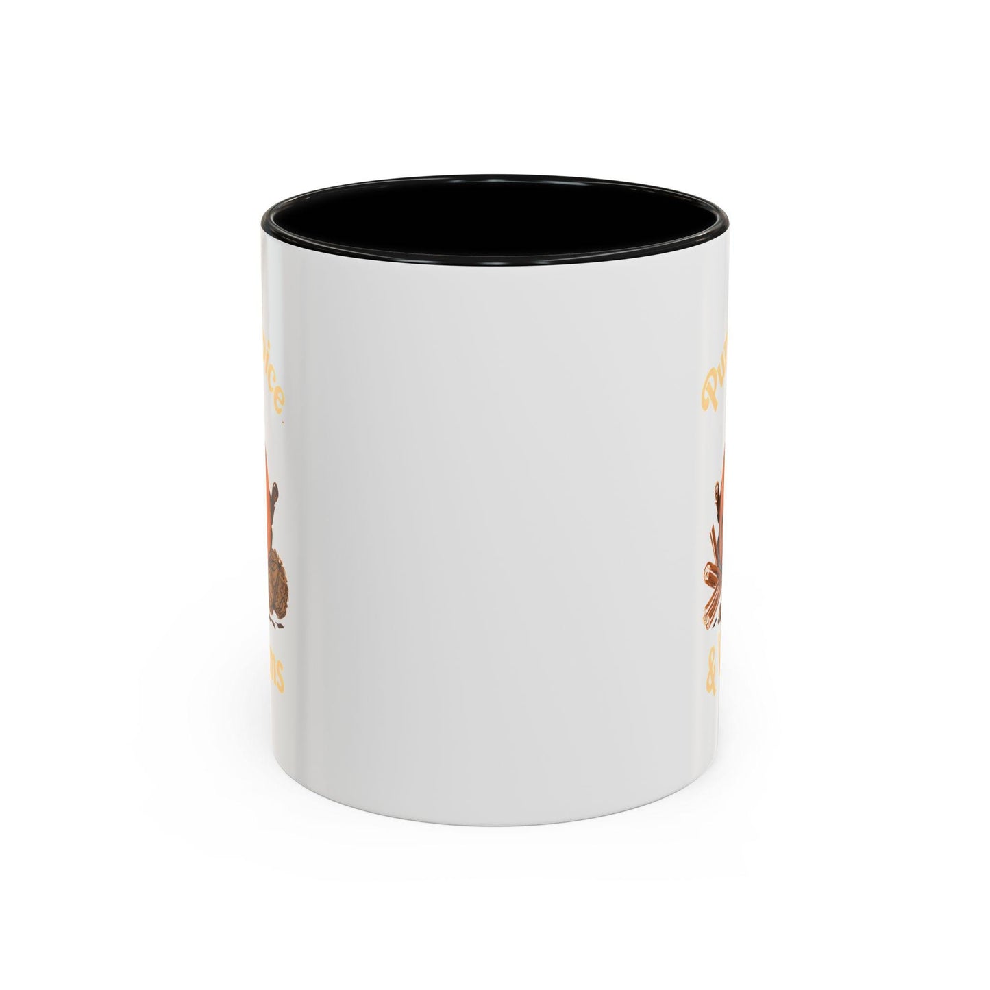 Pumpkin Spice Coffee Mug: Vibrant Ceramic Fall Decor
