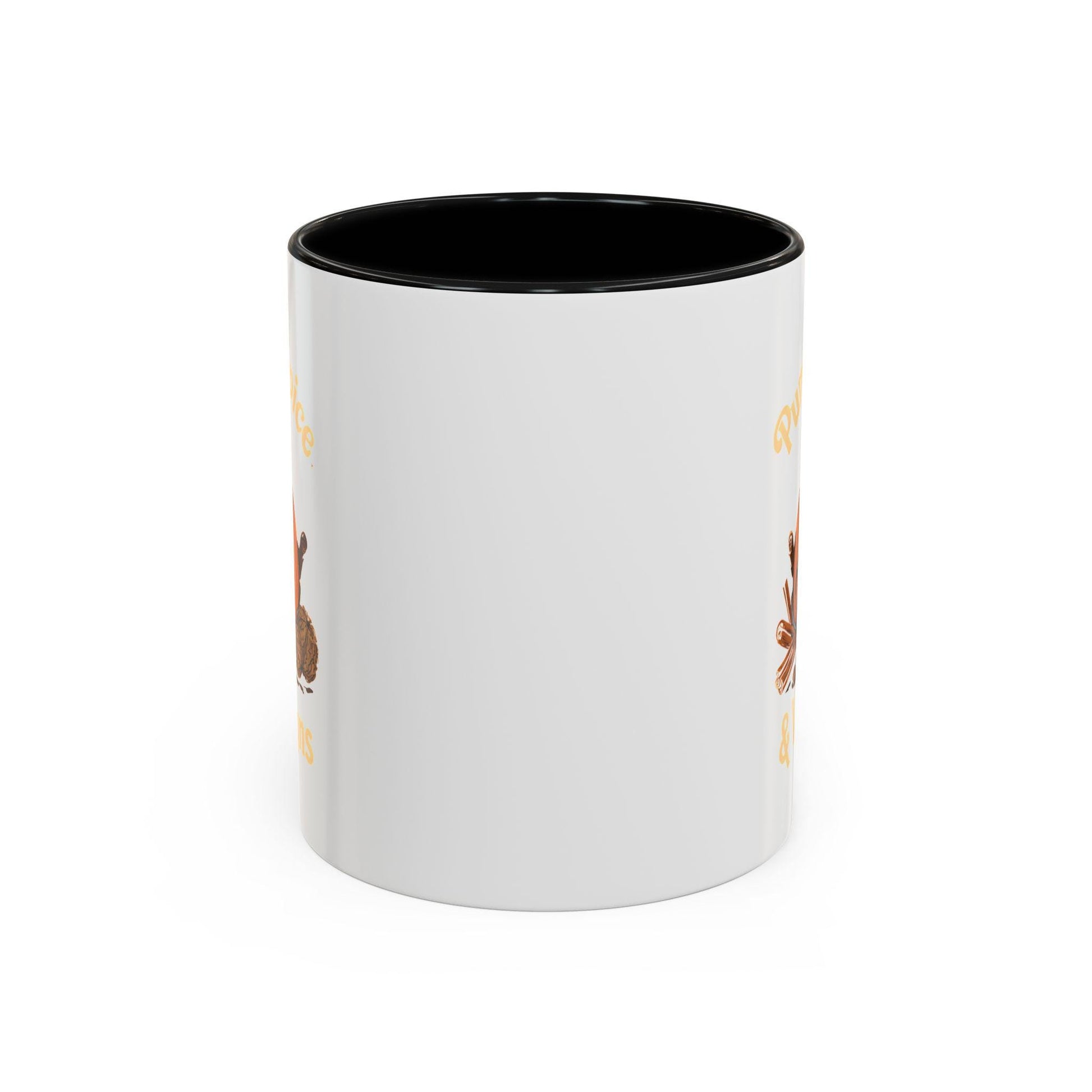 Pumpkin Spice Coffee Mug: Vibrant Ceramic Fall Decor