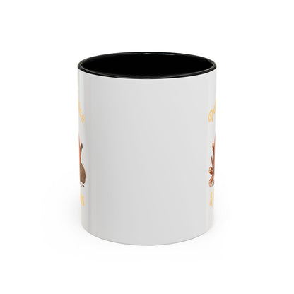 Pumpkin Spice Coffee Mug: Vibrant Ceramic Fall Decor