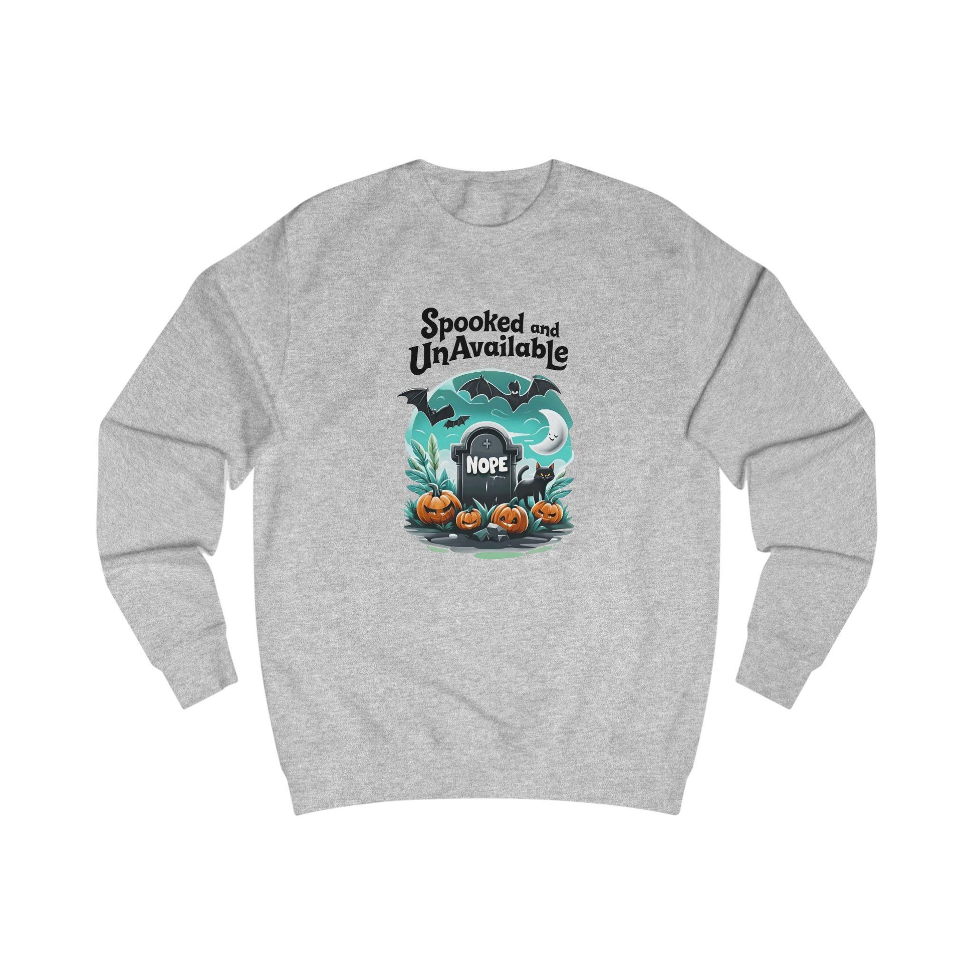 Spooky Season Sweatshirt: Unisex Halloween Fashion, Cozy Fall Wear