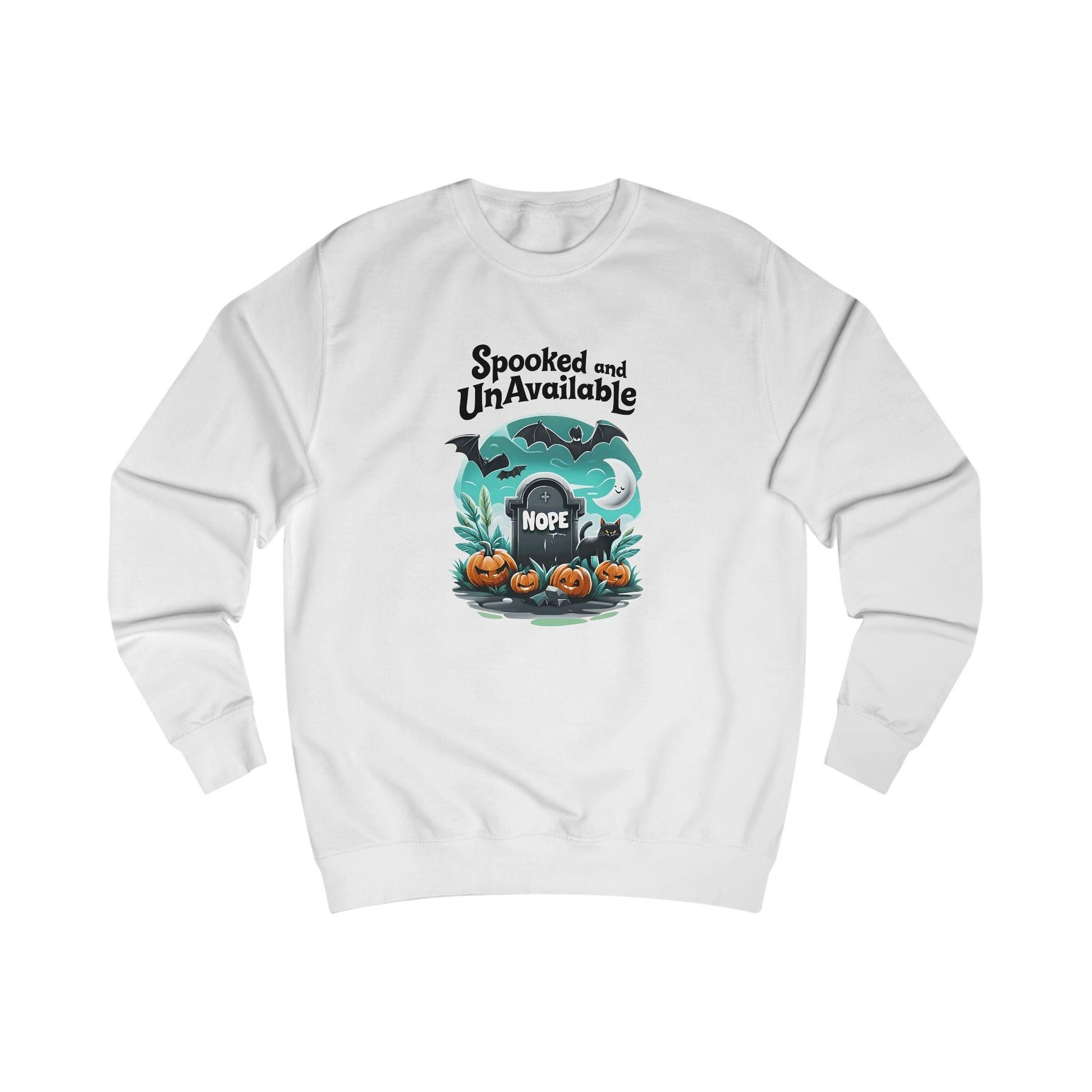Spooky Season Sweatshirt: Unisex Halloween Fashion, Cozy Fall Wear