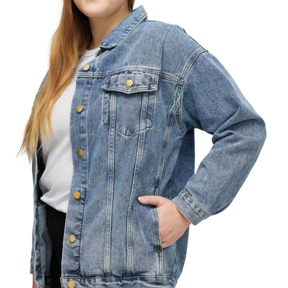 Ghost Denim Jacket: Boo Boo Patrol Halloween Fashion - Nurse Gift