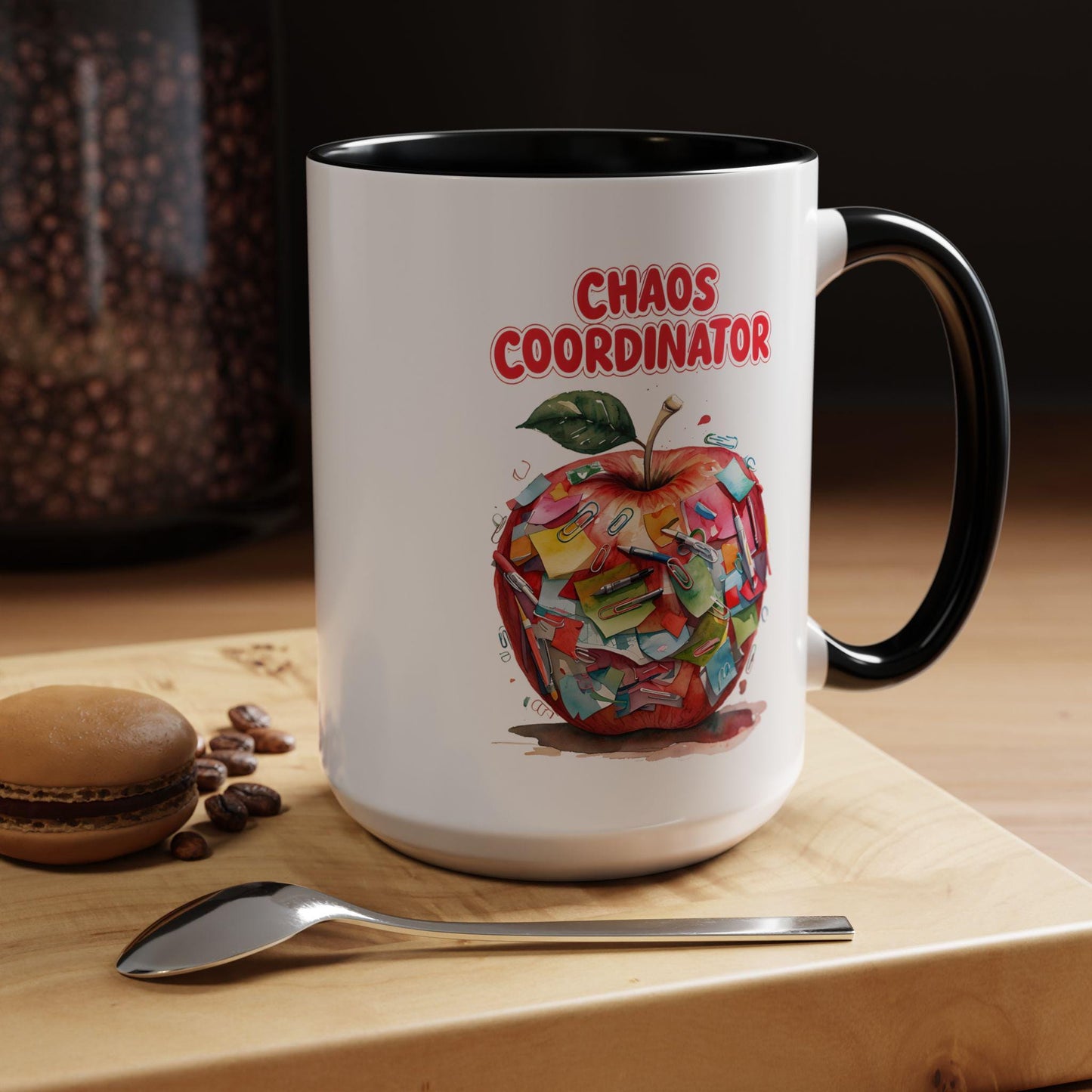 Chaos Coordinator Coffee Mug - Fun Gift for Teachers, Office Decor, Teacher Appreciation, Funny Coffee Cup, Classroom Supplies