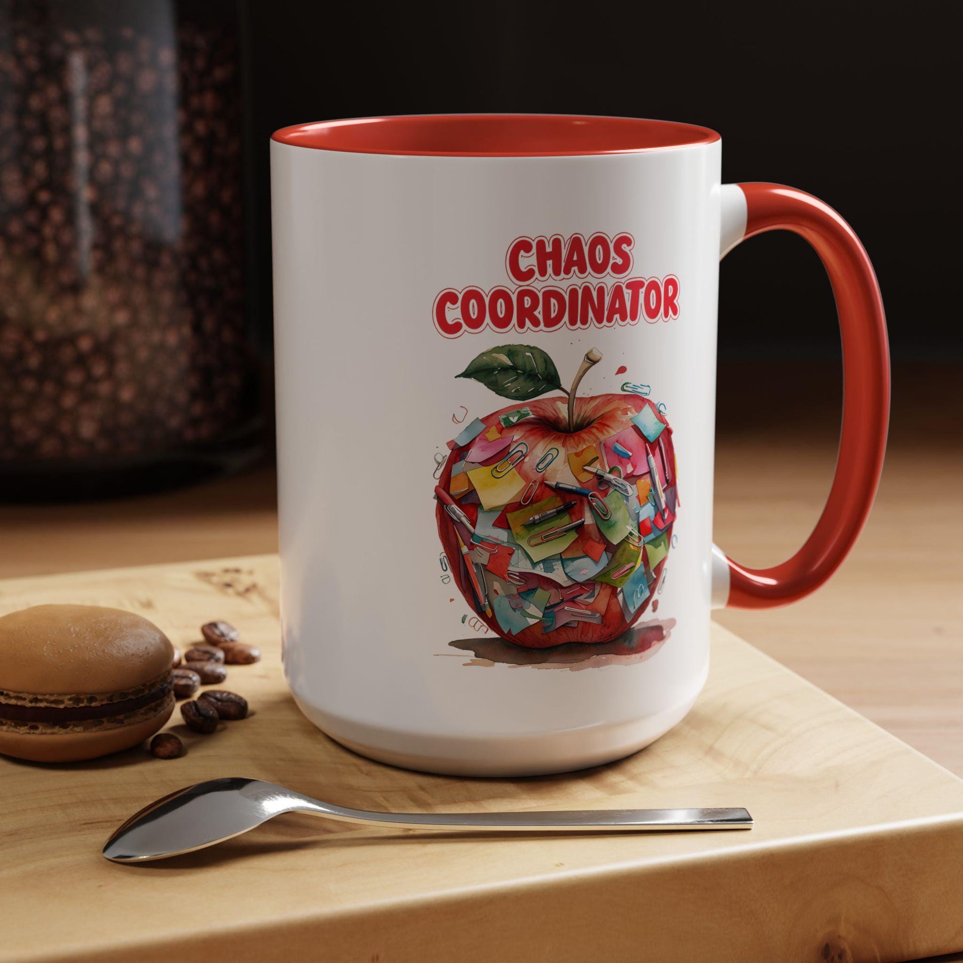 Chaos Coordinator Coffee Mug - Fun Gift for Teachers, Office Decor, Teacher Appreciation, Funny Coffee Cup, Classroom Supplies