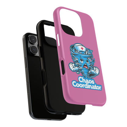 Chaos Coordinator Phone Case: Funny Nurse Gift for Healthcare Heroes