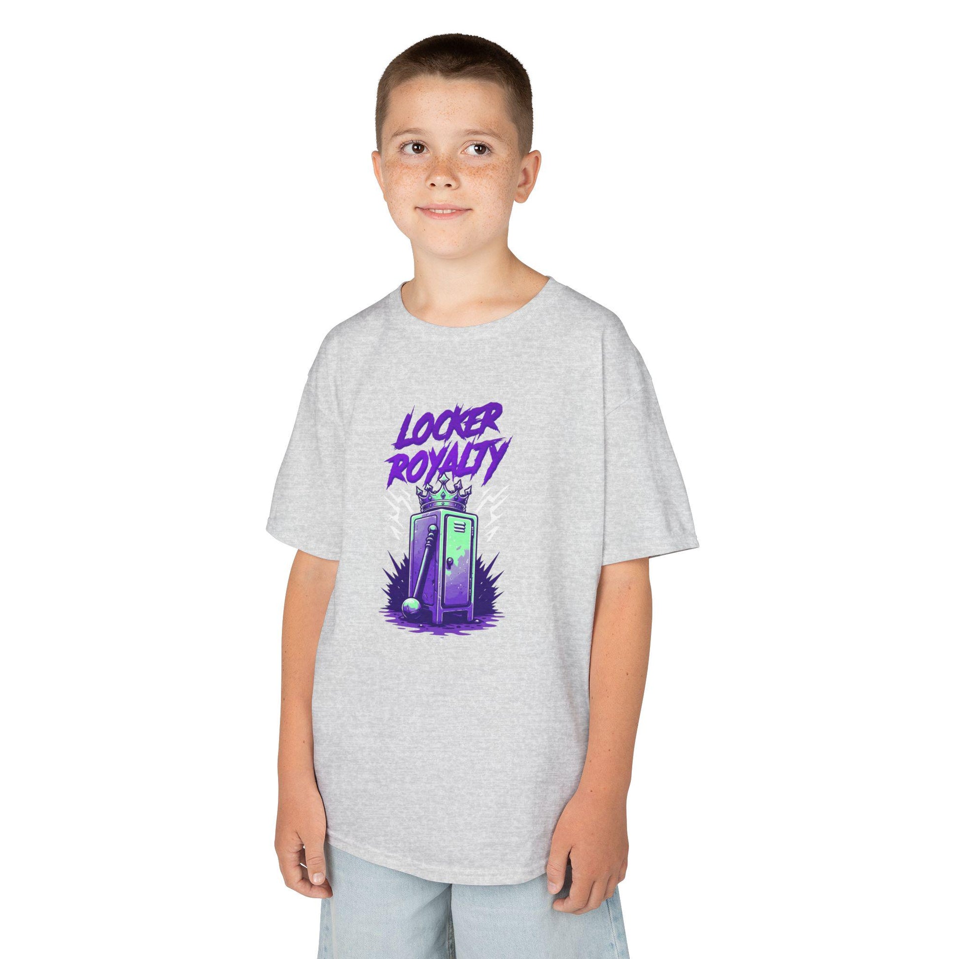 Locker Royalty Kids T-Shirt: Fun School Tee for Youth