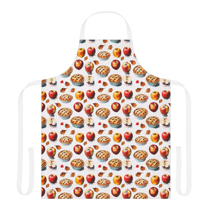 Apple Pie Apron: Stain-Free Polyester Canvas, Baking Gift