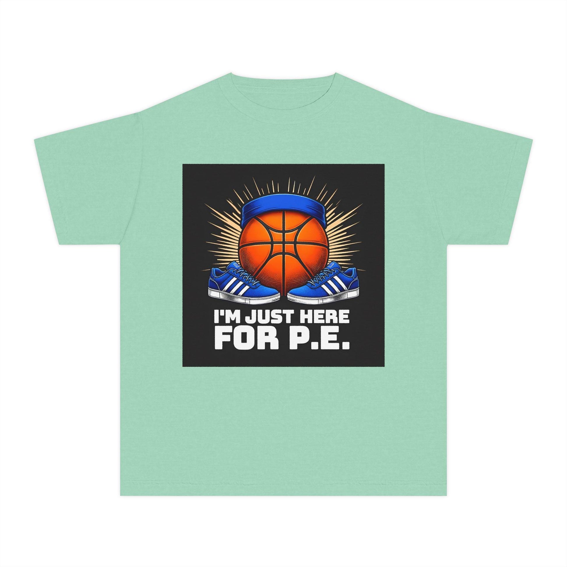 Youth Basketball Graphic Tee: Motivational Kids Sports Shirt