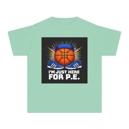 Youth Basketball Graphic Tee: Motivational Kids Sports Shirt
