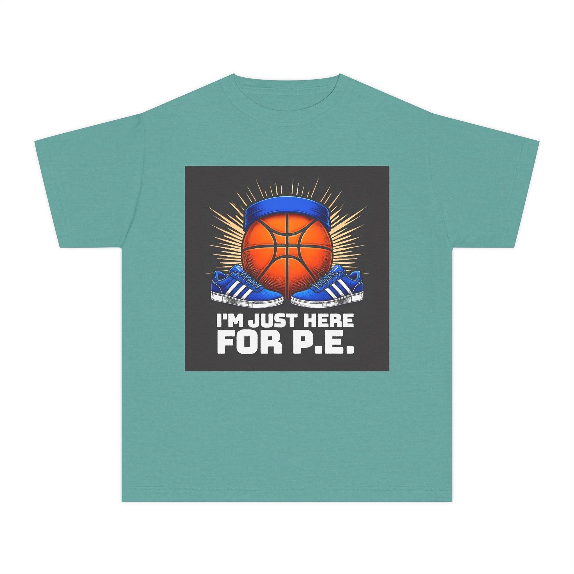 Youth Basketball Graphic Tee: Motivational Kids Sports Shirt