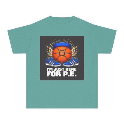 Youth Basketball Graphic Tee: Motivational Kids Sports Shirt