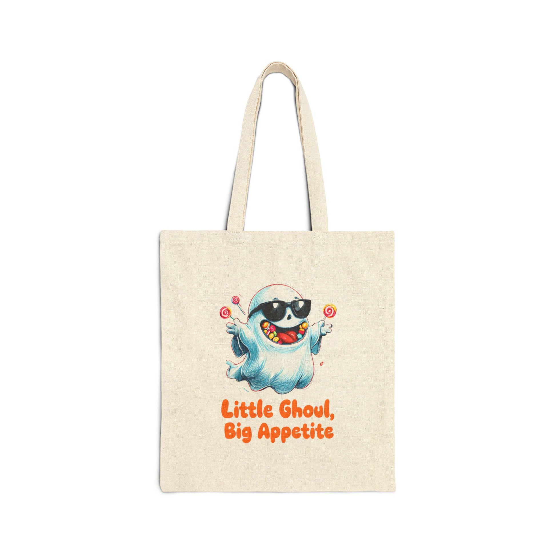 Halloween Tote Bag for Kids: Personalized Ghoul Design, Eco-Friendly Canvas