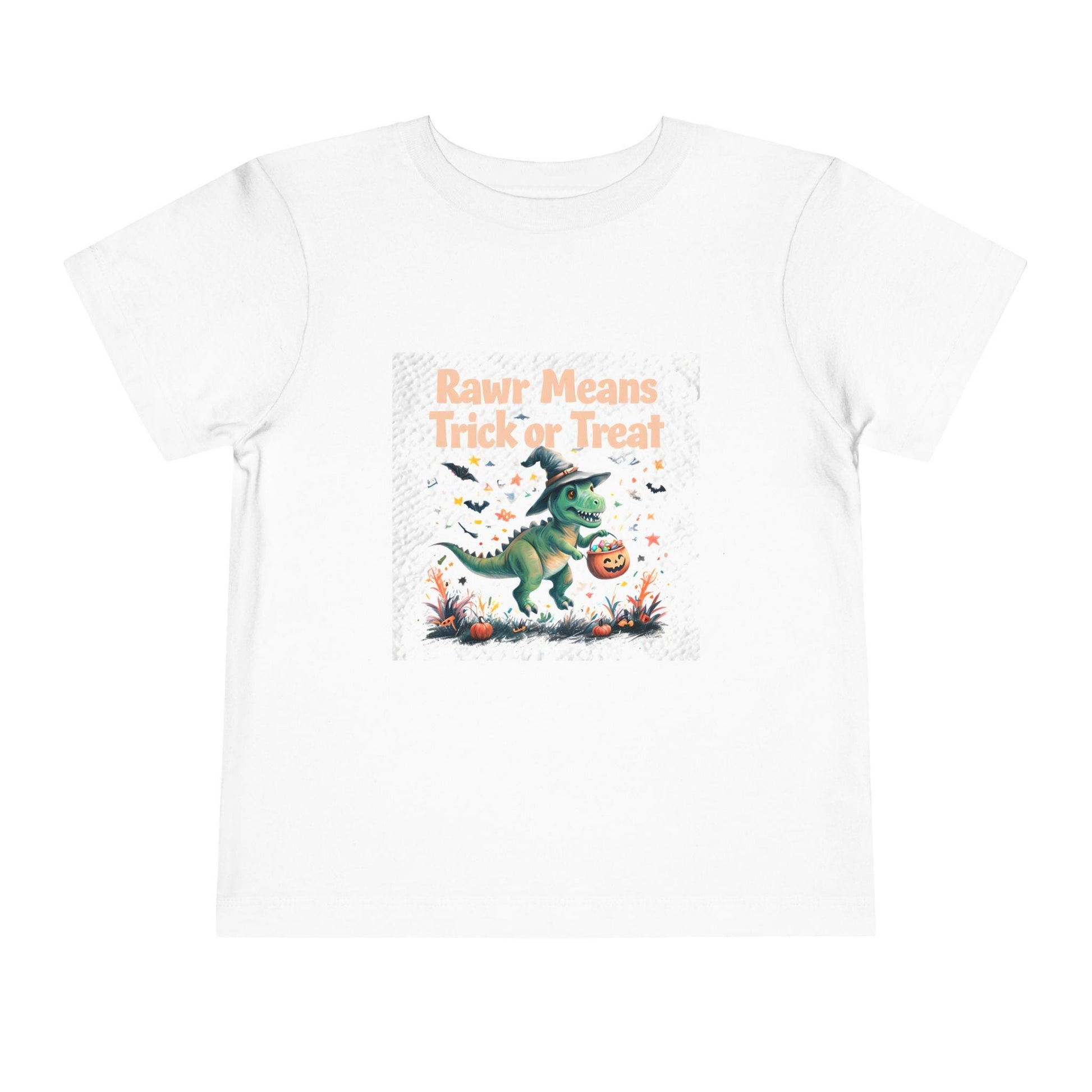 Toddler Halloween Dino Tee - Cute Trick or Treat Graphic, Kids Halloween Costume, Toddler Gift, Fall Celebration Outfit, Sweet Monster [...]