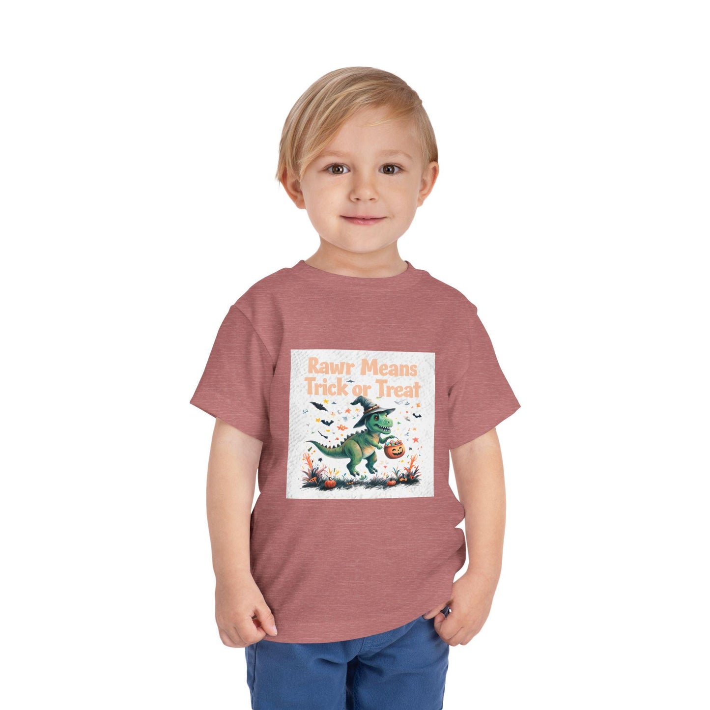 Toddler Halloween Dino Tee - Cute Trick or Treat Graphic, Kids Halloween Costume, Toddler Gift, Fall Celebration Outfit, Sweet Monster [...]