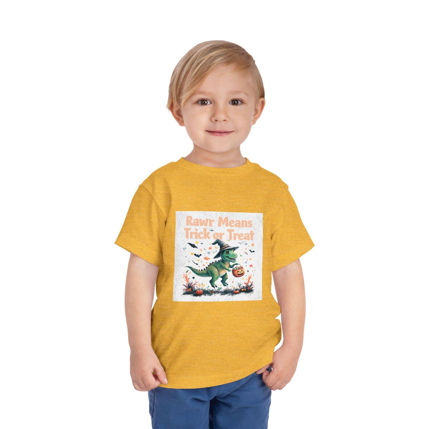 Toddler Halloween Dino Tee - Cute Trick or Treat Graphic, Kids Halloween Costume, Toddler Gift, Fall Celebration Outfit, Sweet Monster [...]