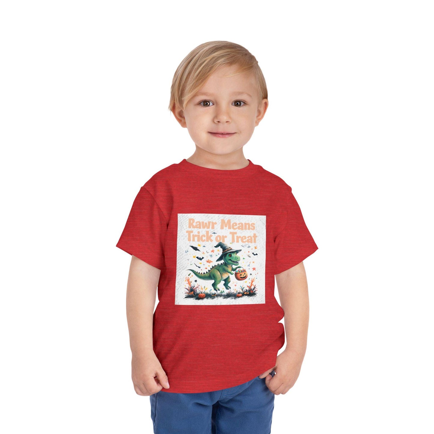 Toddler Halloween Dino Tee - Cute Trick or Treat Graphic, Kids Halloween Costume, Toddler Gift, Fall Celebration Outfit, Sweet Monster [...]