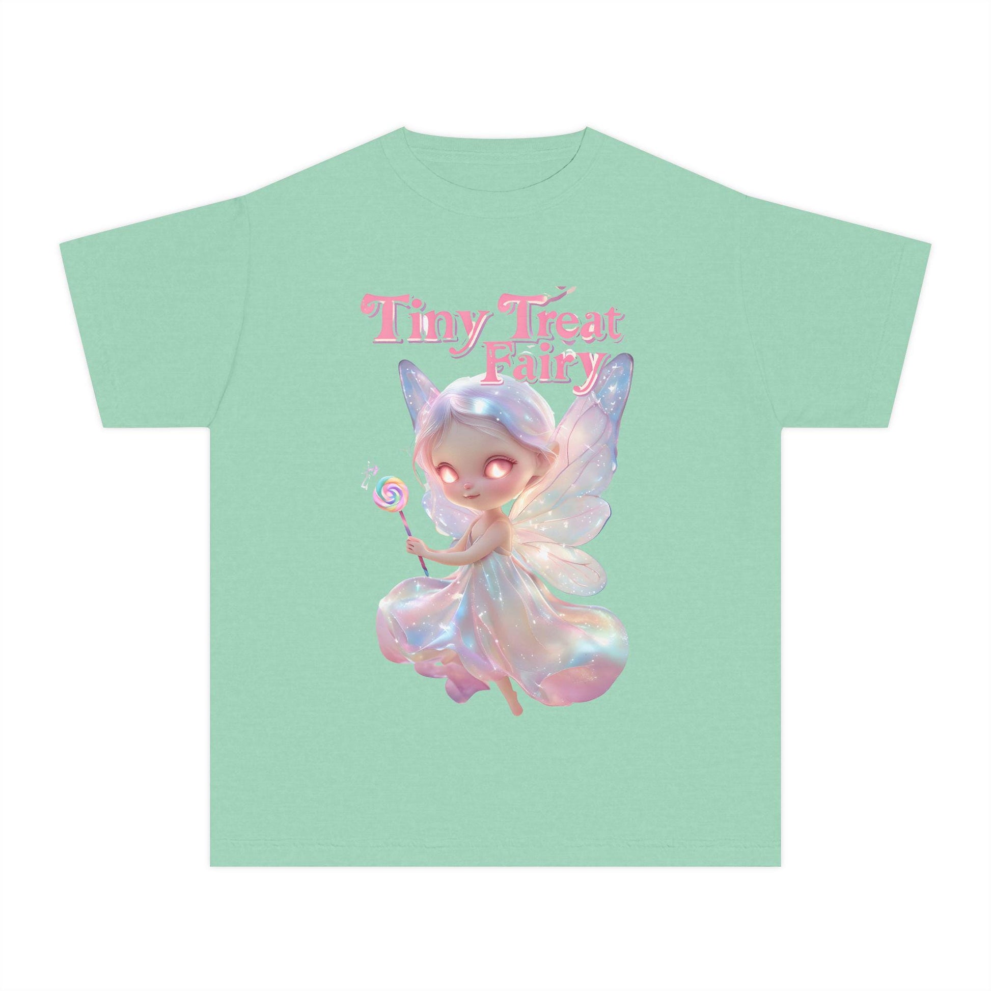 Tiny Treat Fairy Youth Tee: Magical Kids Graphic Shirt