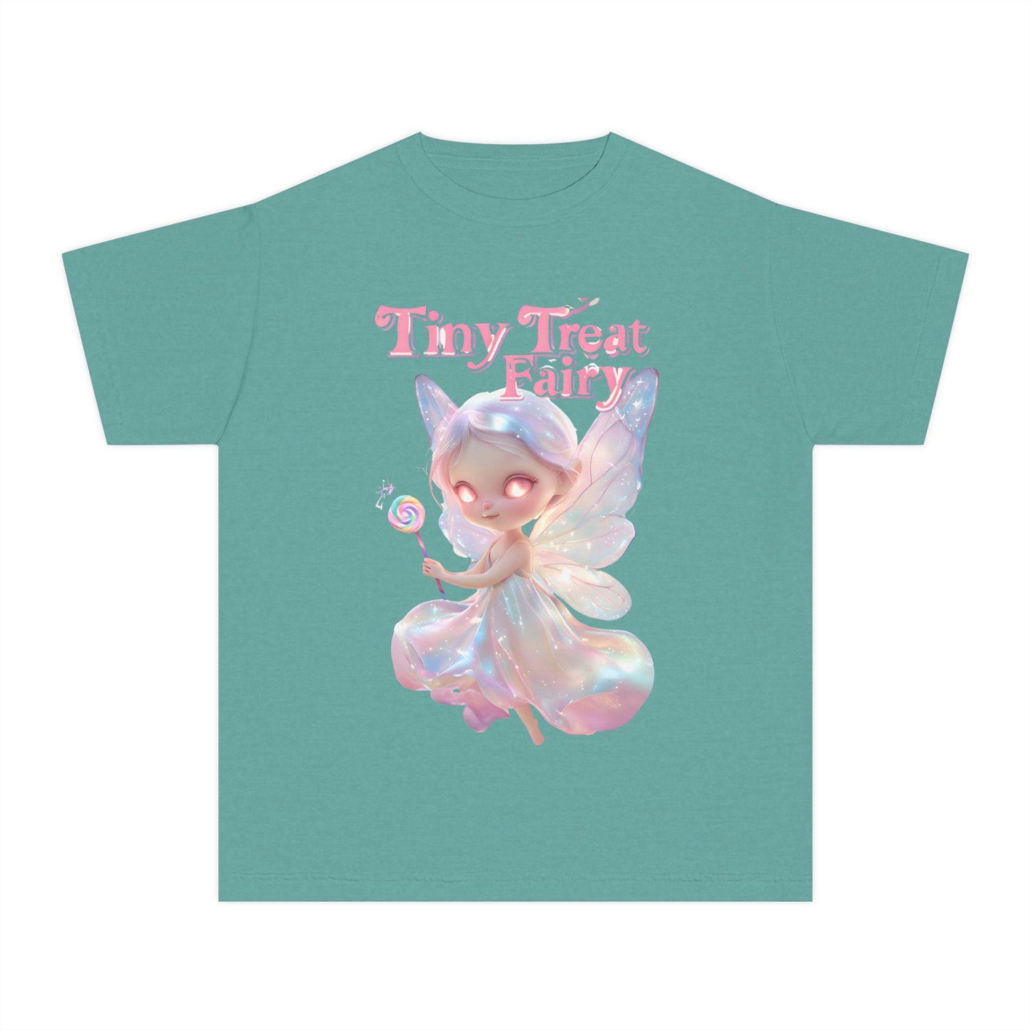 Tiny Treat Fairy Youth Tee: Magical Kids Graphic Shirt
