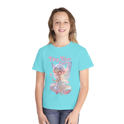 Tiny Treat Fairy Youth Tee: Magical Kids Graphic Shirt