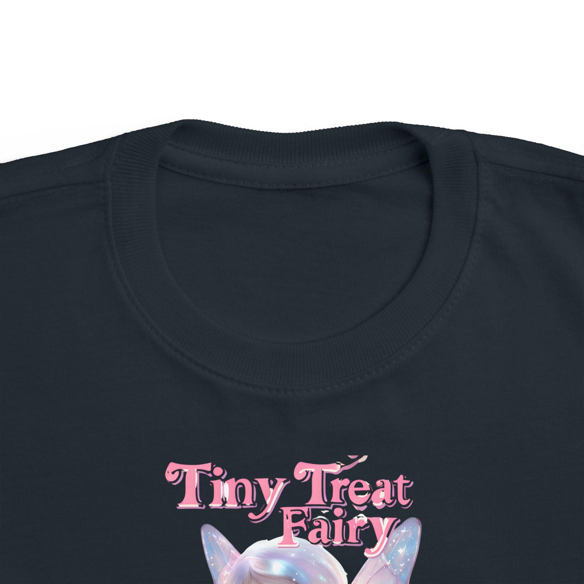 Toddler's Tiny Treat Fairy Tee, Cute Kids Shirt, Fairy T-Shirt, Birthday Gift for Girls, Children's Apparel