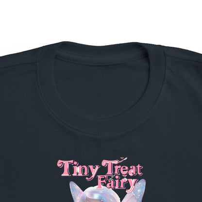 Toddler's Tiny Treat Fairy Tee, Cute Kids Shirt, Fairy T-Shirt, Birthday Gift for Girls, Children's Apparel