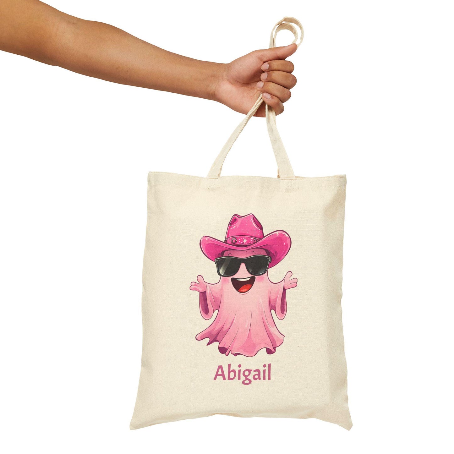 Playful Octopus Cotton Canvas Tote Bag - Everyday Shopping