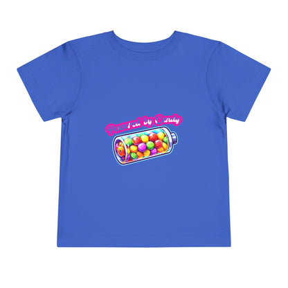 Toddler "Powered by Candy" Tee: Playful Kids' Fashion