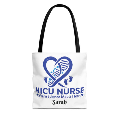 NICU Nurse Tote Bag: Science Meets Heart, Healthcare Gift